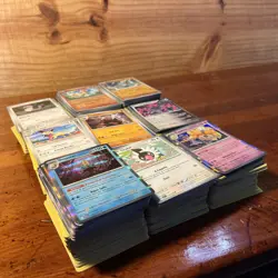 1000+ Pokemon TCG Cards Bulk Lot English Mixed Sets Holo Reverse Holo - Image 1