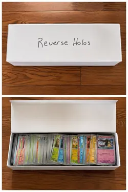 1000 Pokemon TCG Reverse Holo Cards Bulk Lot (English ONLY) – Mixed Sets NM - Image 1