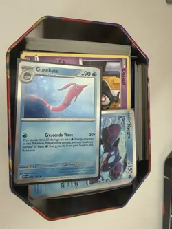 Pokemon TCG Bulk Tin Bundle With Tin - Over 400 Cards Including Holo - Image 3