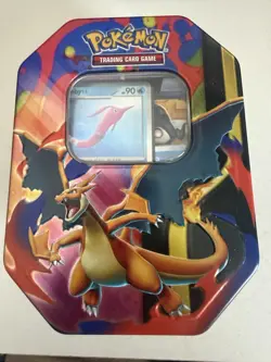 Pokemon TCG Bulk Tin Bundle With Tin - Over 400 Cards Including Holo - Image 4