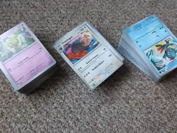450+ Pokemon TCG English Scarlett Violet Bulk Cards With Some Holo/Reverse Holo - Image 2