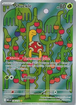 Shuckle - Holo Illustration Rare ME01: Mega Evolution 136/132 NM - Image 1