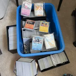 Bulk Pokemon Cards - Job Lot includes holos & reverses mainly English & Japanese - Image 1