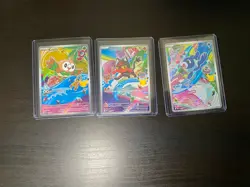 Pokemon TCG First Partner Illustration Collection Series 1 Alola Gen 7 Set NM - Image 1