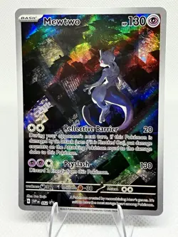 Pokemon TCG Mewtwo 052 Sv: Scarlet & Violet Promo Holo English 130HP - Image 1