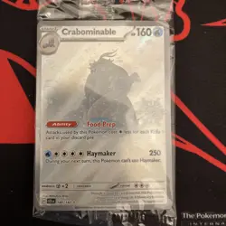 Crabominable IR Snowflake Stamp Stellar Crown 149/142, NM Pokemon Card - Image 1