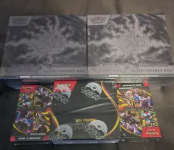 PITCH BLACK 2x Pokemon Center ETB, 2x Booster Bundle, 1x Booster Box ✅ - Image 1