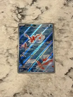 Pokemon Goldeen 087/084 Pitch Black Illustration Rare Holo Full Art NM - Image 1