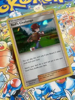 Red's Challenge 184/214 Holo Rare Unbroken Bonds Pokemon TCG - Image 2