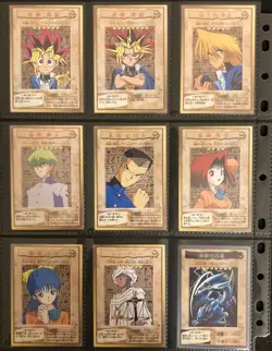 BANDAI YUGIOH CARD Complete 118+TA2 carddass vintage 1998 TOEI JAPAN Excellent - Image 2
