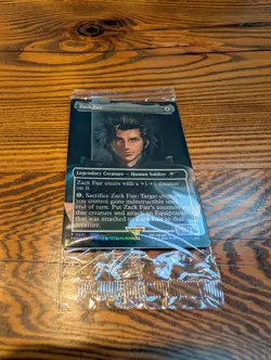 Sealed Zack Fair Magic the Gathering MTG Promo Card (FF7 Rebirth Switch 2 Bonus) - Image 2