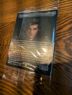 Sealed Zack Fair Magic the Gathering MTG Promo Card (FF7 Rebirth Switch 2 Bonus) - Image 3