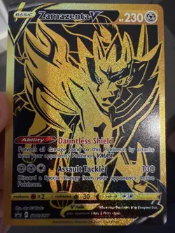 Zamazenta V Swsh077 Swsh: Sword & Shield Promo Cards Holo SEALED - Image 1