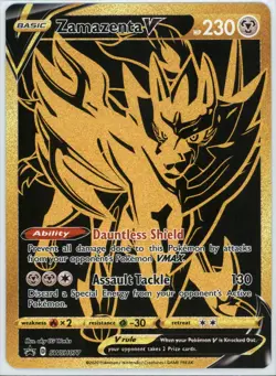 Zamazenta V Holo Promo SWSH: Sword & Shield Promo Cards SWSH077 NM - Image 1