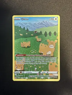 Ditto GG22/GG70 Crown Zenith Galarian Gallery Pokemon TCG Card NM Condition - Image 1