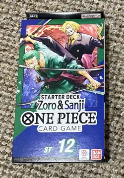 One Piece Card Game Starter Deck Zoro Sanji [ST12] English Edition - Image 1