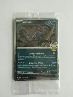 Zarude 056/084 Pitch Black Promo Cosmos Holo SEALED - Image 1