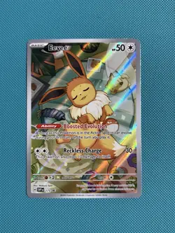 Pokemon Eevee Prismatic Evolutions Promo SVP173 Full Art - near Mint - Image 1