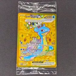 Lapras ex - SVP164 - Black Star Promo - Scarlet & Violet - Pokemon Card - SEALED - Image 1