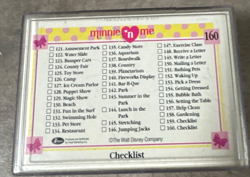Minnie & Me Trading Cards 160 Mint Cards in case. - Image 3