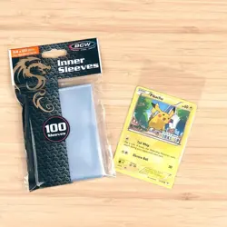 1000 BCW Standard Inner Card Sleeves for Double Sleeving Fits Standard Sleeve - Image 2