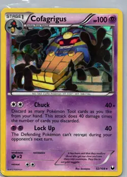 NM - Cofagrigus #52/108 | Rare | Dark Explorers - Image 1