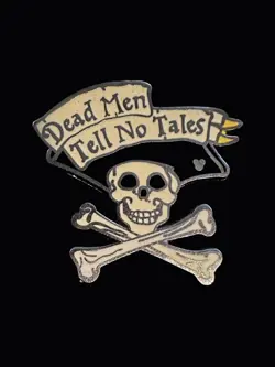 Disney 2006 “Dead Men Tell No Lies” Pirate of the Caribbean Hidden Mickey Pin - Image 1