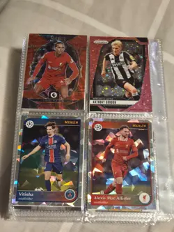 Binder with approx 400+ refractor and insert football cards - Image 4