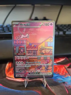 2023 Pokemon Scarlet & Violet Black Star Promo Mew EX GREAT CONDITION - Image 1