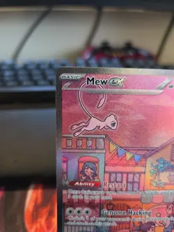 2023 Pokemon Scarlet & Violet Black Star Promo Mew EX GREAT CONDITION - Image 2