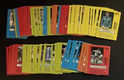 Emlyn Hughes' Team Tactix Football Cards 1986 Job Lot/Bundle x 50 Cards - Image 1