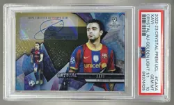 Xavi 2022 Topps Crystal Premium UEFA Golden Light Auto 1/1 PSA 10 - Image 1