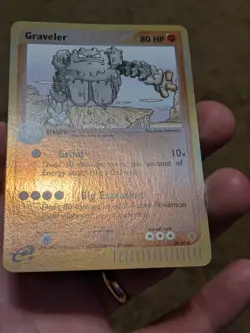 Graveler 29/97 e-Reader Reverse Holo EX Dragon 2003 Pokemon TCG Very LP - Image 2