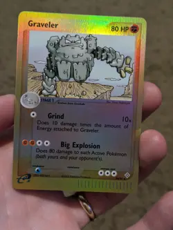 Graveler 29/97 e-Reader Reverse Holo EX Dragon 2003 Pokemon TCG Very LP - Image 4