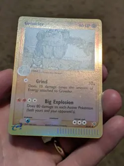 Graveler 29/97 e-Reader Reverse Holo EX Dragon 2003 Pokemon TCG Very LP - Image 5