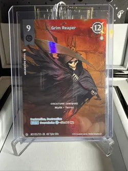 Grim Reaper 223/173 Hidden Rare MZ3 Secret Shadows 2025 Metazoo Dark Holo Card - Image 1