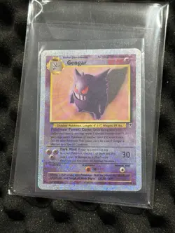 2002 Pokemon Gengar Legendary Reverse Holo RARE - Image 3
