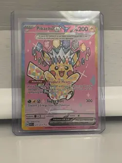 Pikachu Ex 277/217 Ascended Heroes Special Illustration Rare NM | Pack Fresh - Image 1