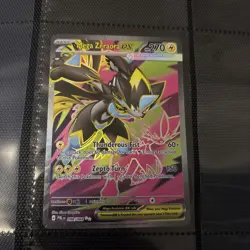 Mega Zeraora EX PBL EN 098/084 Ultra Rare Holo NM Pokemon Card - Image 1