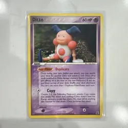 2005 Pokemon Ditto (Mr. Mime) 38/113 Ex Delta Species Non-Holo Regular - Image 1
