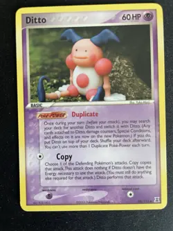Ditto (Mr. Mime) EX Delta Species 38/113 2005 UNCOMMON REGULAR Pokemon TCG - Image 3