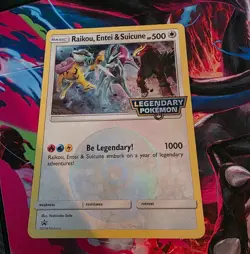 Raikou, Entei, & Suicune - Jumbo Card - Pokemon TCG - Image 1