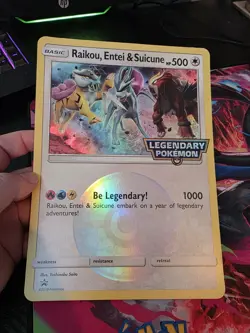 Raikou, Entei, & Suicune - Jumbo Card - Pokemon TCG - Image 2