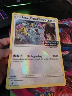Raikou, Entei, & Suicune - Jumbo Card - Pokemon TCG - Image 4