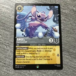 Disney Lorcana TCG Angel - Experiment 624 191/204 Winterspell Legendary NM - Image 1