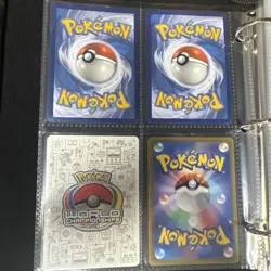 Pokemon Card Binder Lot Of 48 Cards: Full Art, Holos, Ex , Gx, Vs, And Vmax - Image 3