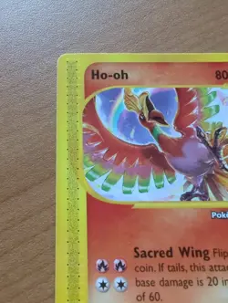 Pokemon TCG Ho-oh WOTC Pokemon center NY Promo 52 LP - Image 5