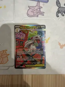 Mega Scrafty Ex 285/217 SIR Ascended Heroes Pack Fresh NM - Image 1