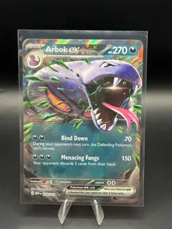 Pokemon TCG | Arbok ex 024/165 Sv: Scarlet & Violet 151 Holo Pack Fresh NM+ - Image 1