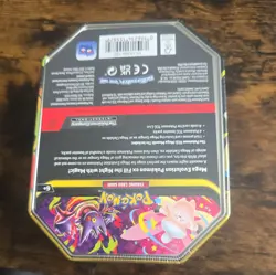 Pokemon TCG Mega Moonlit Tin Mega Gengar ex New Sealed 4 Booster Packs - Image 2